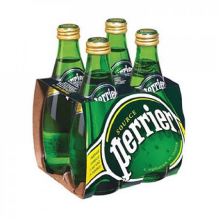 PERRIER SPARKLING WATER 4X330ML