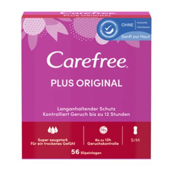 CAREFREE PLUS ORIGINAL 56PCS