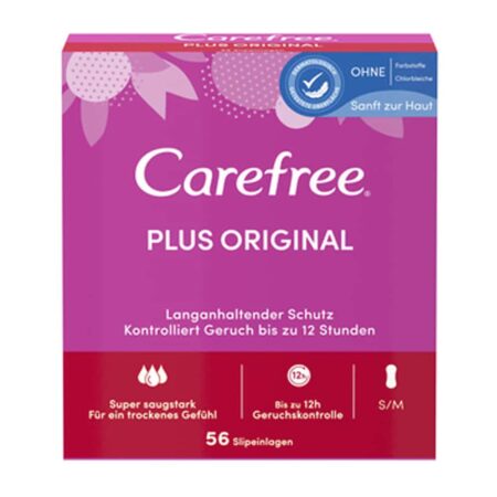 CAREFREE PLUS ORIGINAL 56PCS