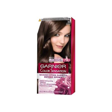 GARNIER COLOR SENSATION BROWN N4.0 112ML
