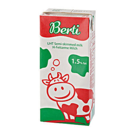 BERTI UHT MILK 1.5 FAT 1LT