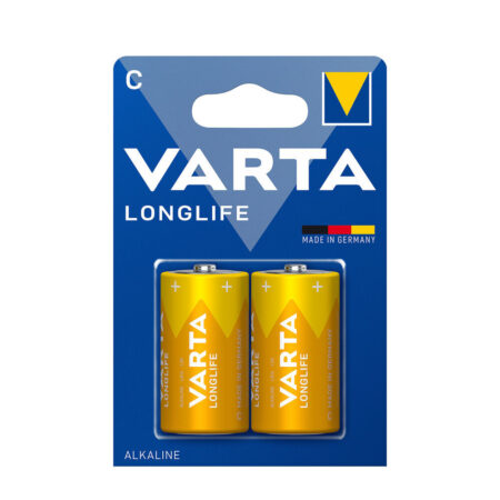 VARTA LONGLIFE ALKALINE C 2PCS