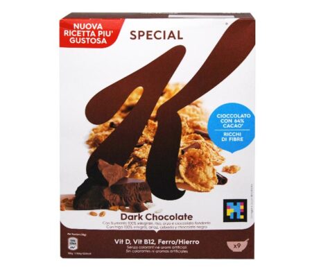 KELLOGG'S SPECIAL DARK CHOCOLATE 290GR