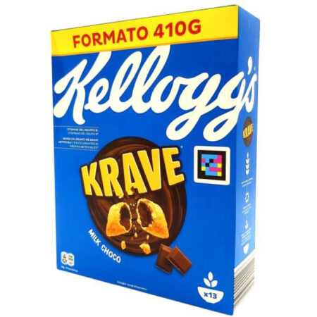KELLOGG'S KRAVE MILK CHOCO 410 GR