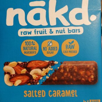 NAKD SALTED CARAMEL BAR 4X35GR