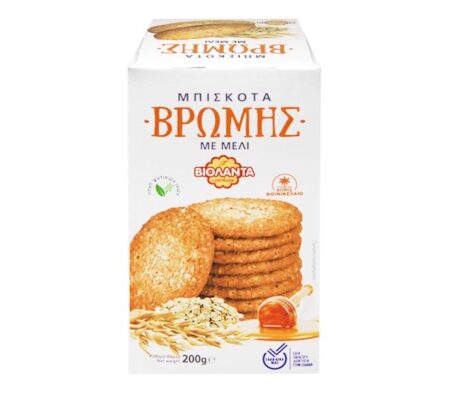 VIOLANTA OAT COOKIES WITH HONEY 200GR