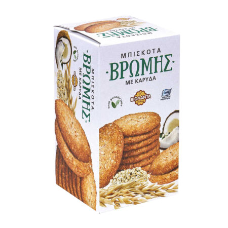 VIOLANTA OAT COOKIES WITH COCONUT 200GR