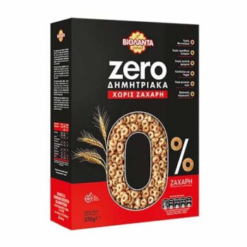 BIOLANTA CEREAL RINGS 0% SUGAR 370GR