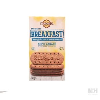 BIOLANTA CEREAL BISCUITS NO SUGAR 180GR