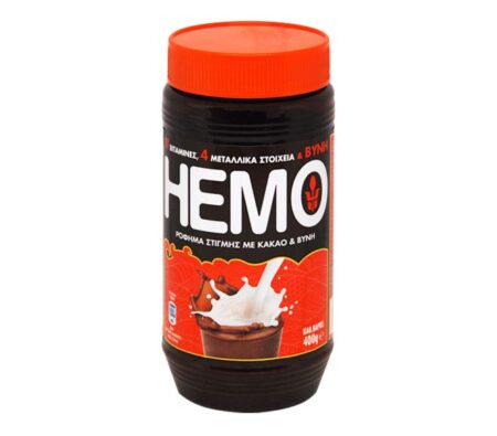 HEMO CHOCOLATE BEVERAGE 400GR