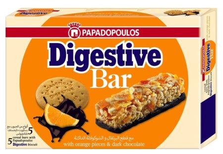 DIGESTIVE DARK CHOCO & ORANGE 5X28GR