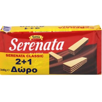 SERENATA MINI WAF. 90GR 2+1 FREE