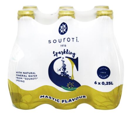 SOYROTI SPARKLING WATER MASTIC 6X250ML
