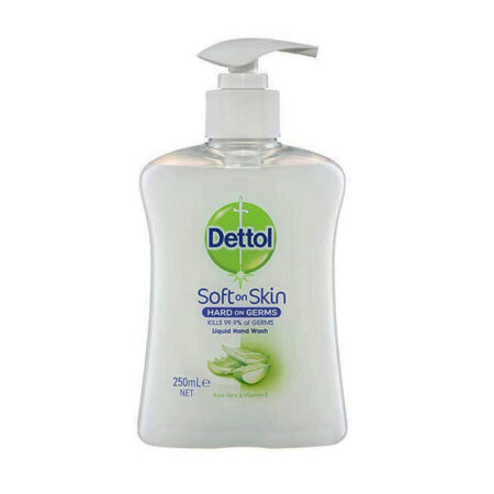 DETTOL HAND WASH ALOE & GREEN APPLE250ML