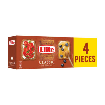 ELITE WHEAT & RYE RUSKS 90GR x 4PCS