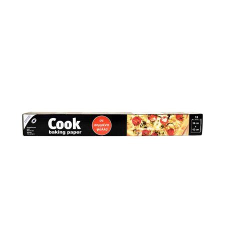VALASSINOS COOK BAKING PAPER 38X42 18PCS