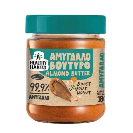 HEALTHY HABITS ALMOND BUTTER 180GR
