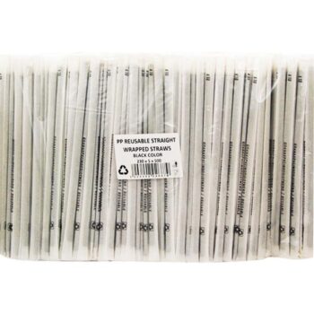 PIP REUSABLE WRAPPED STRAWS 230x5x500PCS