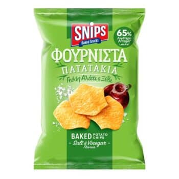 Snips Potato Chips Salt & Vinegar 160g