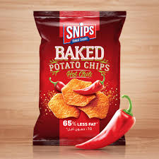 Snips Potato Chips Hot Chili 160g