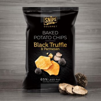 Snips Potato Chips Gourmet Black Truffle