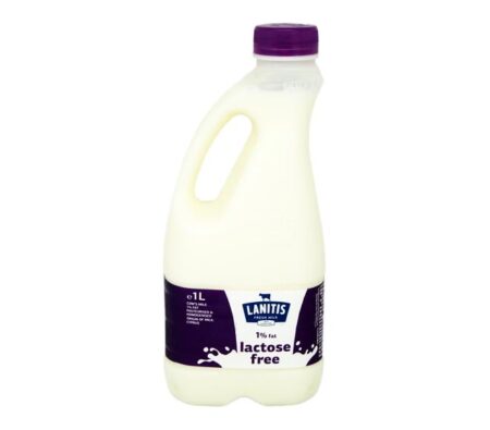 LANITIS MILK LACTOSE FREE 1% 1L