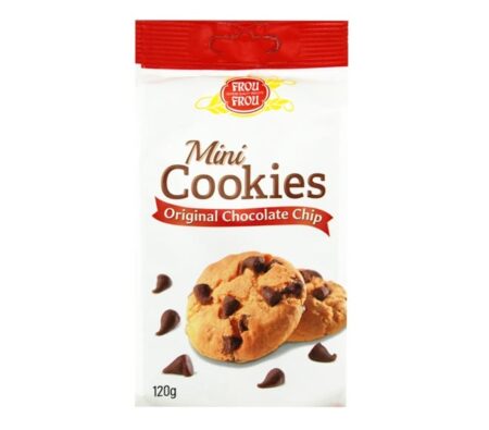 FROU FROU MINI COOCKIES CHOCO CHIPS 120G