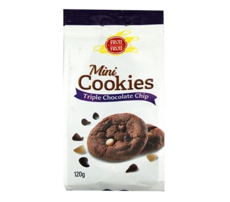 FROU FROU TRIPLE CHOCOLATE CHIPS 120GR