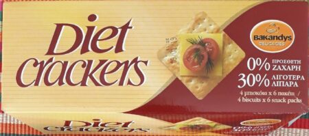 DIET CRACKERS 200GR