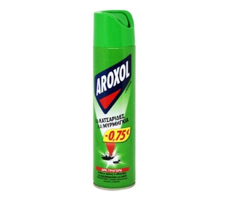 AROXOL ΓΙΑ ΚΑΤΣΑΡΙΔΕΣ & ΜΥΡΜΗΓΚΙΑ 400ML