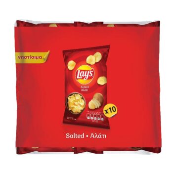 LAY'S SALTED 10X42GR