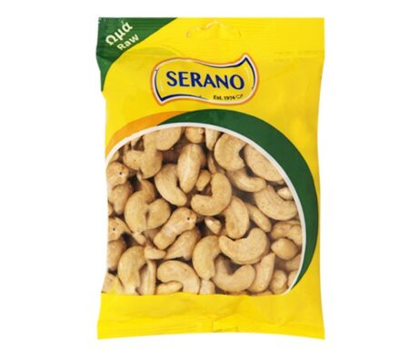 SERANO CASHEW NUTS RAW 140GR
