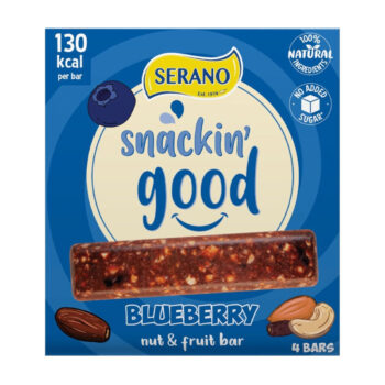 SERANO SNACKIN GOOD BLUEBERRY 4X35GR