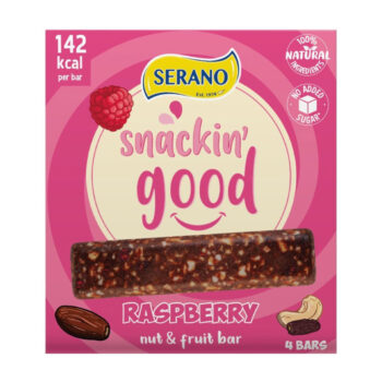 SERANO SNACKIN GOOD ΡΑΣΠΒΕΡΡΥ 4X35GR