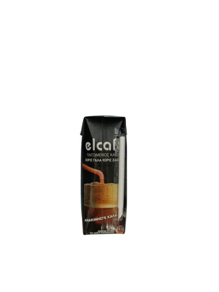 EL CAFE ICED COFFEE BLACK NO SUGAR 250ML