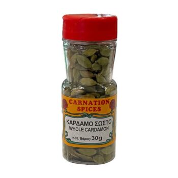 CARNATION SPICES WHOLE CARDAMON 30GR