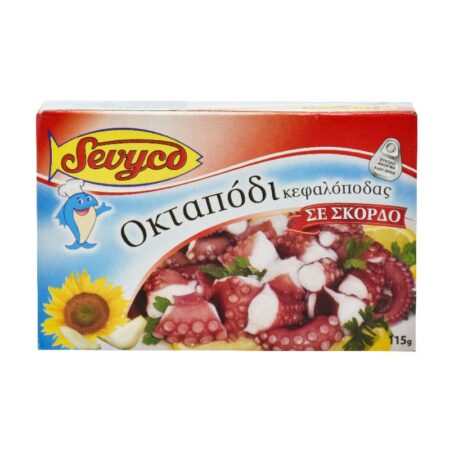 SEVYCO OCTOPUS IN GARLIC 115GR