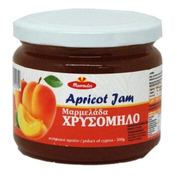 MAVROUDES JAM APRICOT 350GR