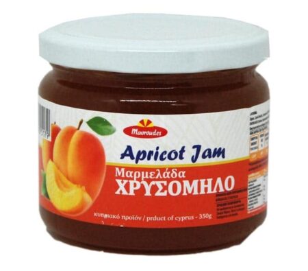 MAVROUDES JAM APRICOT 350GR
