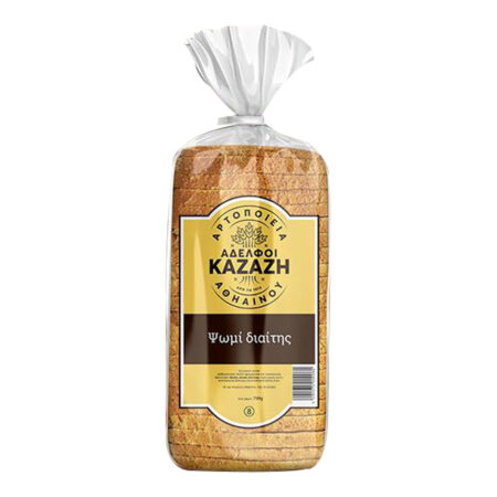 BROS KAZAZI WHOLEMEAL BREAD 500GR