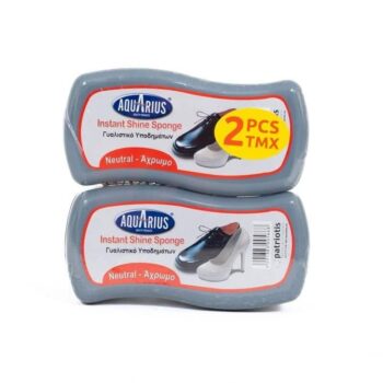 AQUARIUS INSTANT SHINE SPONGE 2PCS