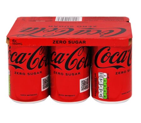 COCA COLA ZERO SUGAR 6X150ML