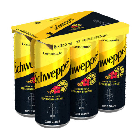 SCHWEPPES LEMONADE 6X330ML
