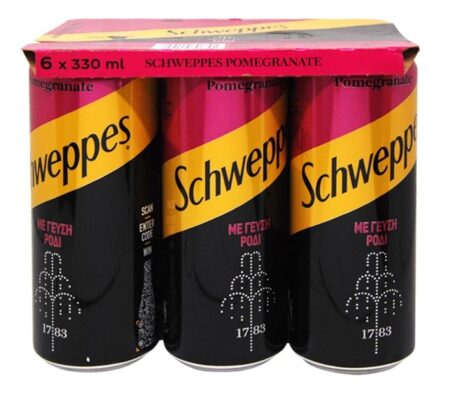 SCHWEPPES POMEGRANATE 6X330ML