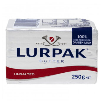 LURPAK SNOW UNSALTED BUTTER 250GR