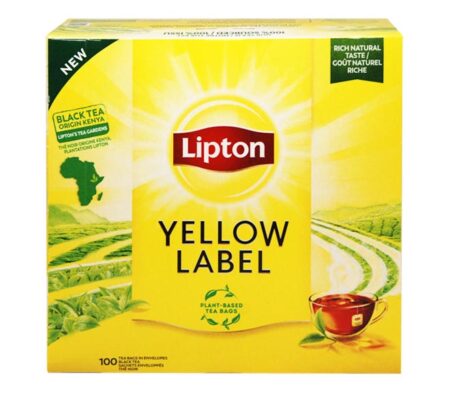 LIPTON YELLOW LABEL 100PCS