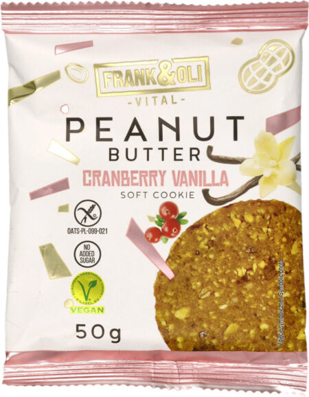 FRANK OLI SOFT COOKIE PEANUT BUTTER 50G
