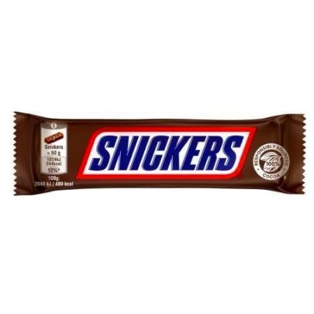 SNICKERS CHOCOLATE 50GR
