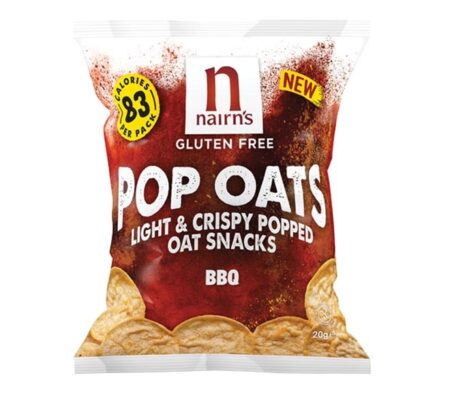 NAIRNS POP OATS SNACK BARBEQUE 20GR
