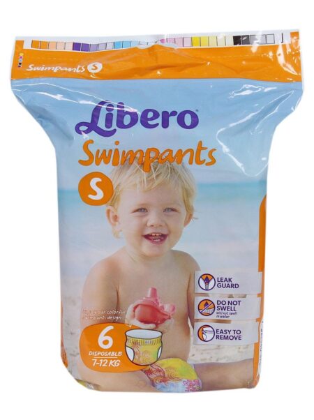 LIBERO SWIMPANTS SMALL 6PCS